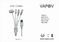 дата USB micro iphone 6 iphone 5 iphone 4 многофункциональная и поручая кабель USB для Яблока &amp; андроида