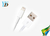 кабель USB пробки стандарта 1m вспомогательного оборудования Smartphone iPhone 5 белый круглый