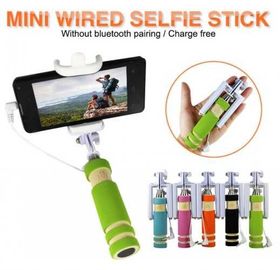Миниая Handheld ручка Selfie собственной личности связала проволокой Extendable для телефона Iphone Samsung умного