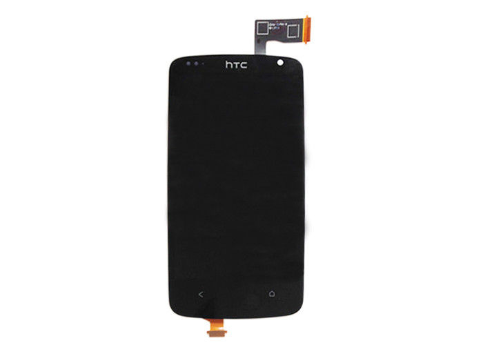Замена белых/черноты HTC LCD экрана с цифрователем экрана касания на желание 500