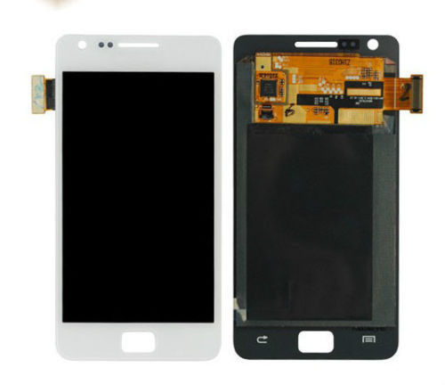4,3 дюйма экрана Samsung LCD для S2 I9100 LCD с белизной цифрователя